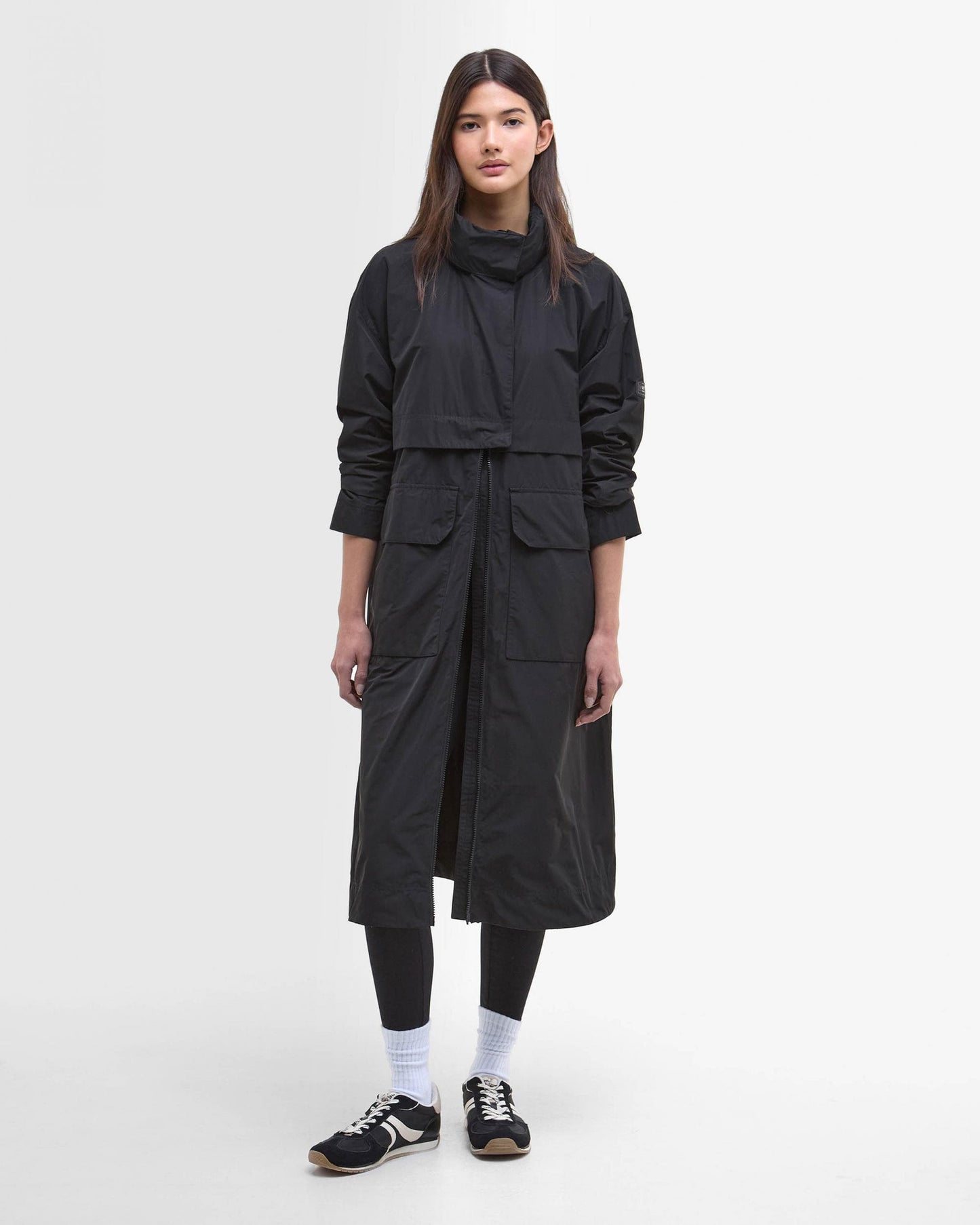 Barbour International Roxanna Womens Showerproof Jacket - Black