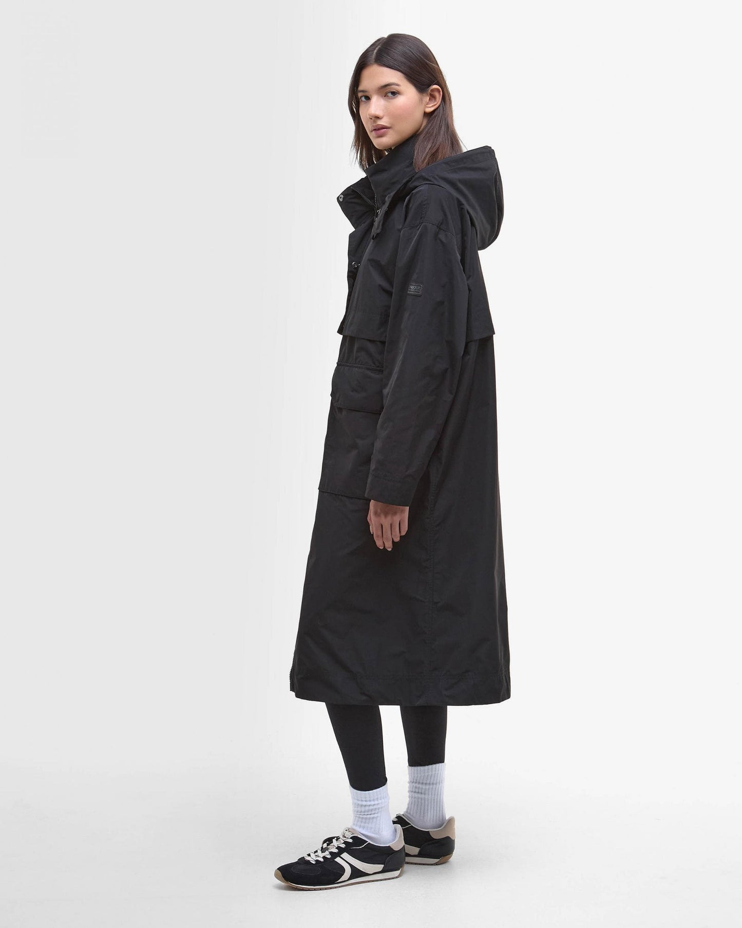 Barbour International Roxanna Womens Showerproof Jacket - Black