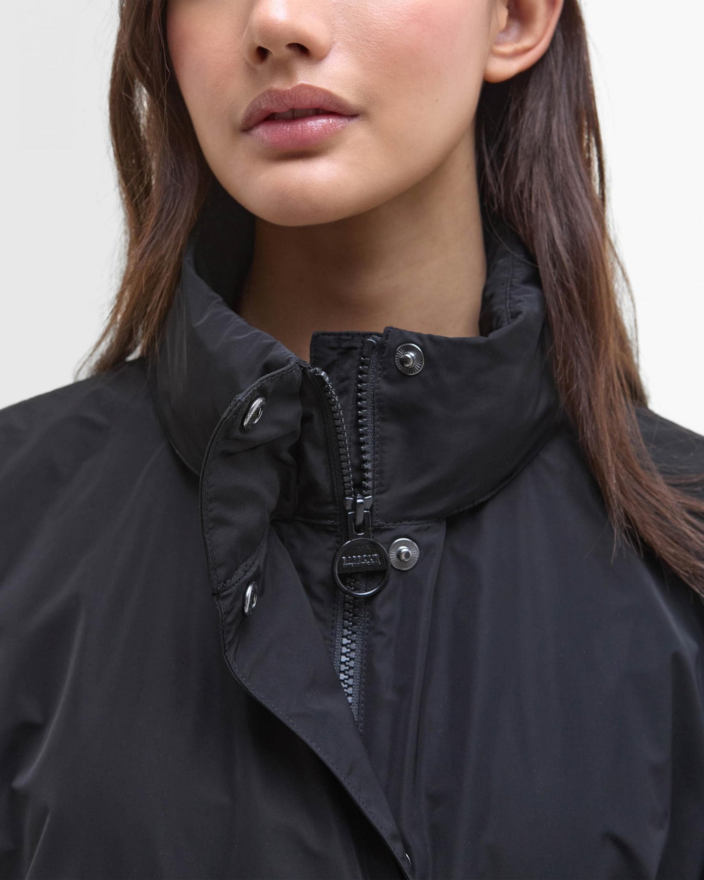 Barbour International Roxanna Womens Showerproof Jacket - Black