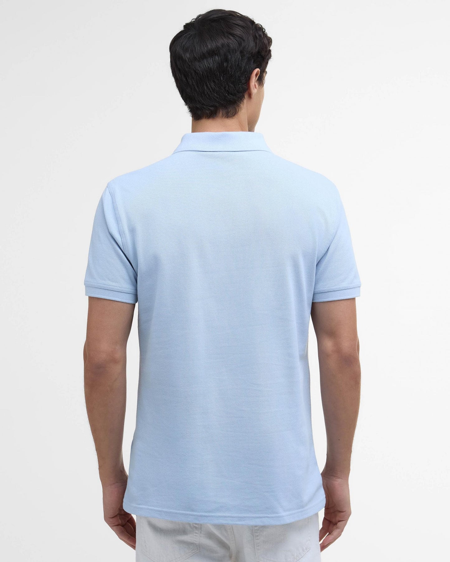 Barbour International Essential Short Sleeve Mens Polo - Heritage Blue