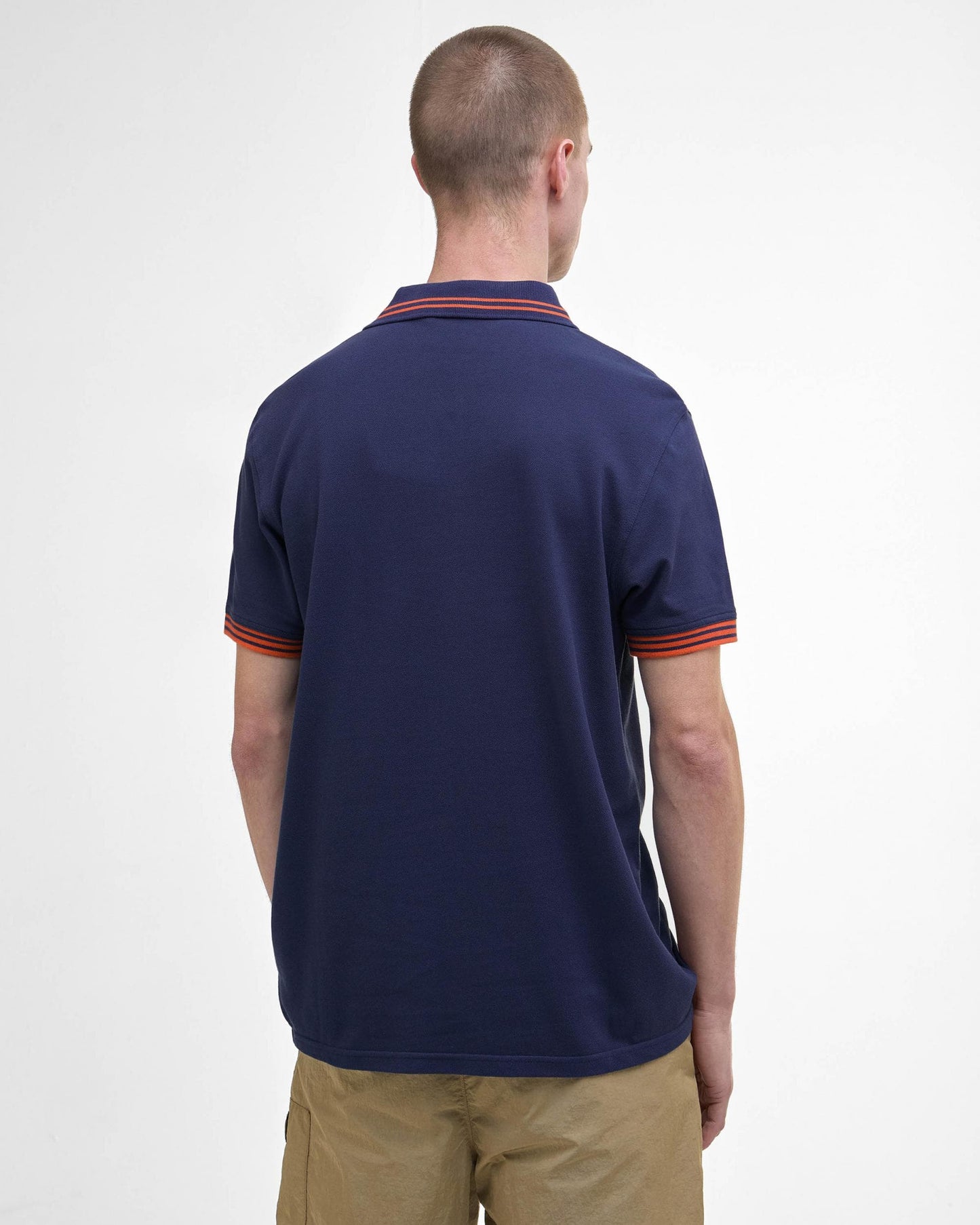 Barbour International Calibrated Mens Polo Shirt - Pigment Navy
