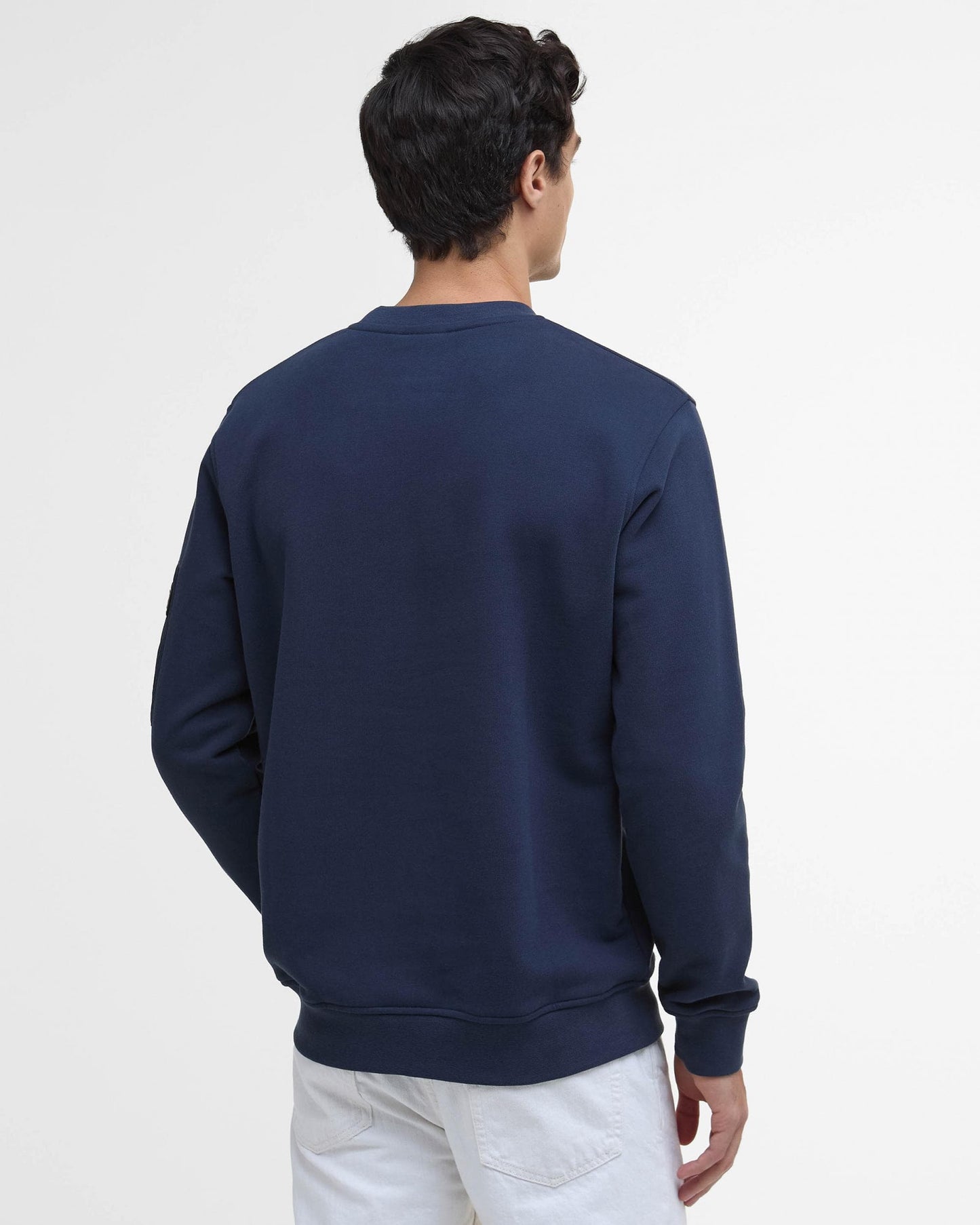 Barbour International Grip Mens C-Neck Sweatshirt - Navy
