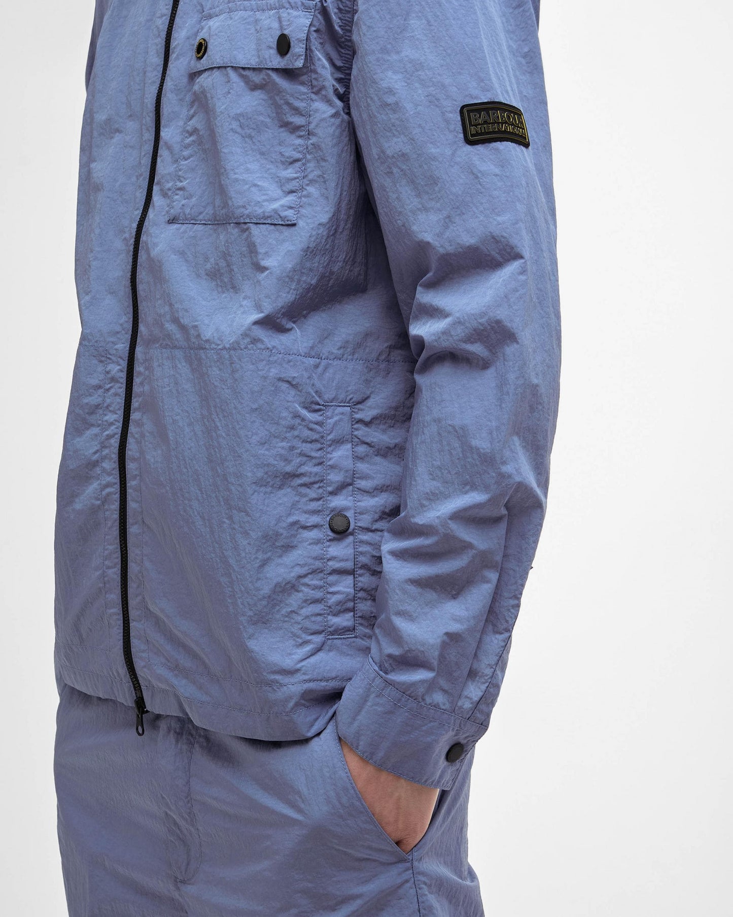 Barbour International Inline Mens Overshirt - Manor Blue