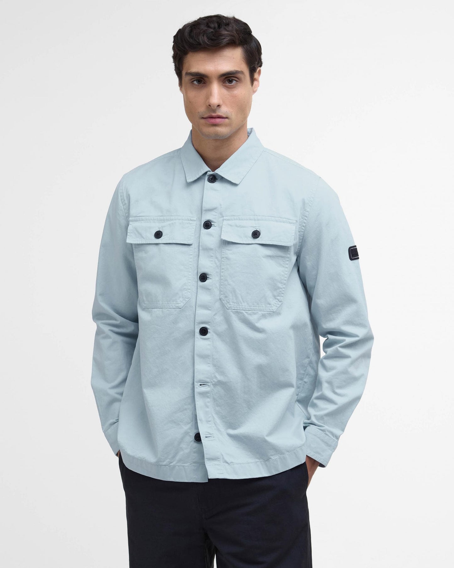 Barbour International Arlo Mens Overshirt - Heritage Blue