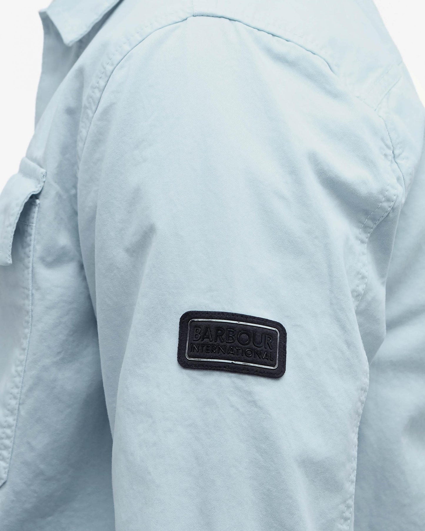 Barbour International Arlo Mens Overshirt - Heritage Blue