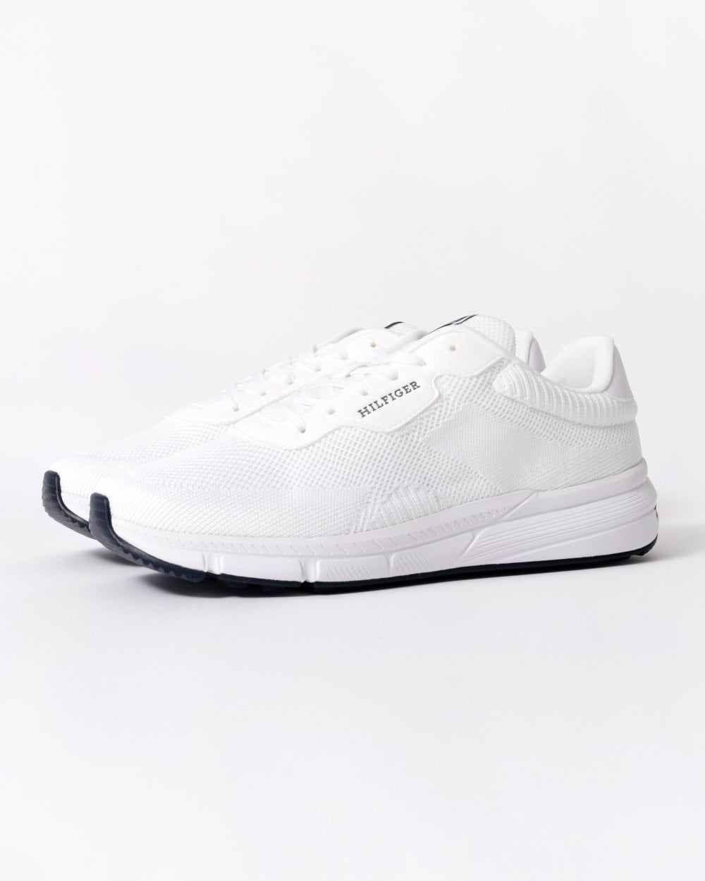 Tommy Hilfiger Light Weight Knit Mens Trainer - White