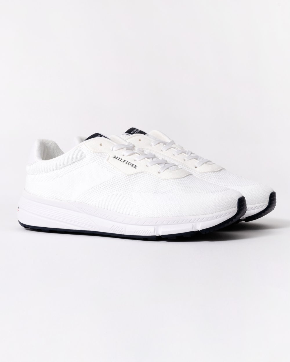 Tommy Hilfiger Light Weight Knit Mens Trainer - White