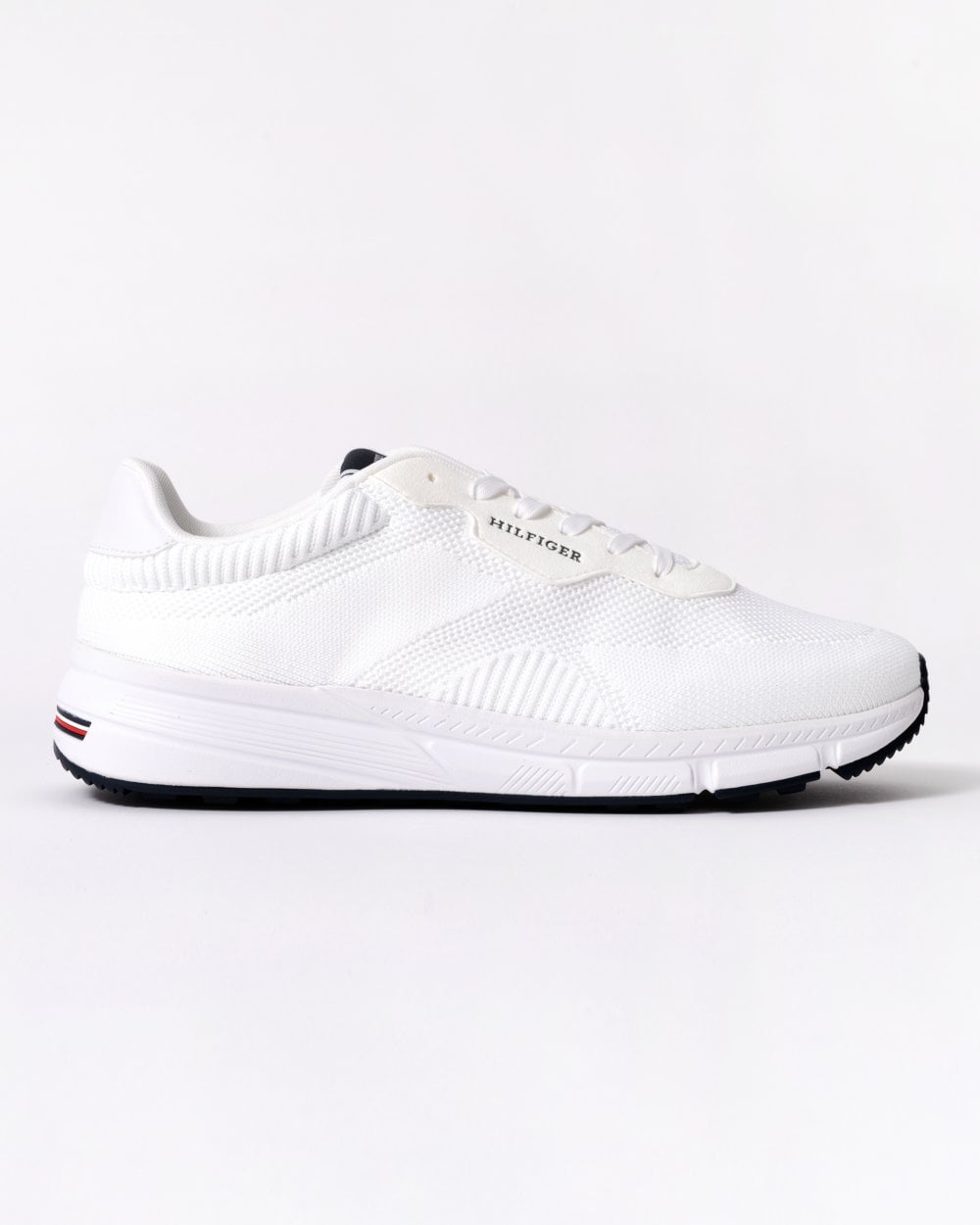 Tommy Hilfiger Light Weight Knit Mens Trainer - White