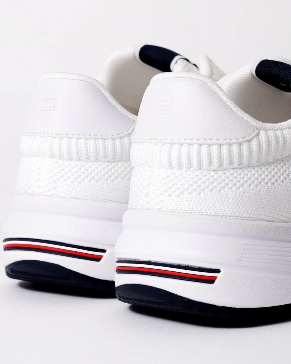 Tommy Hilfiger Light Weight Knit Mens Trainer - White