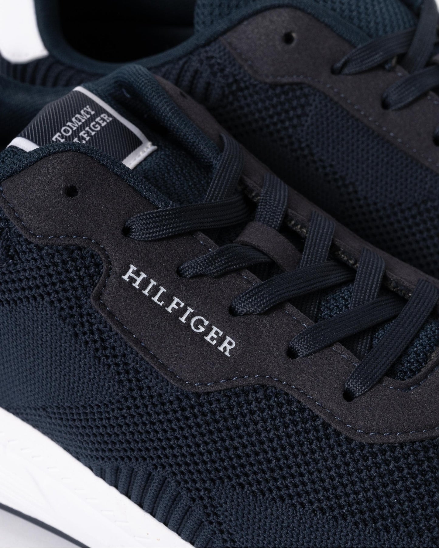 Tommy Hilfiger Light Weight Knit Mens Trainer - Desert Sky