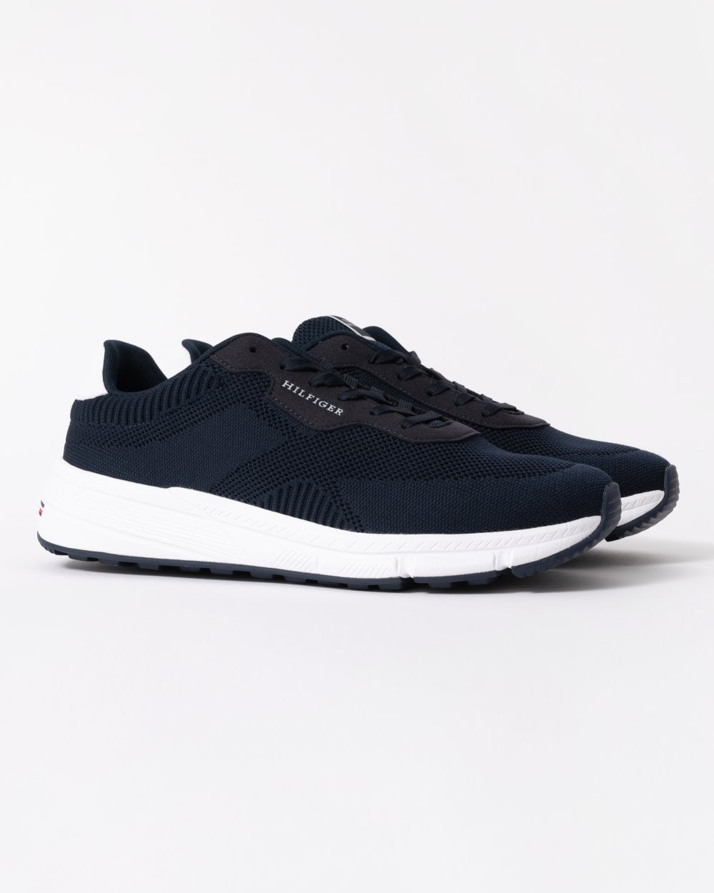 Tommy Hilfiger Light Weight Knit Mens Trainer - Desert Sky