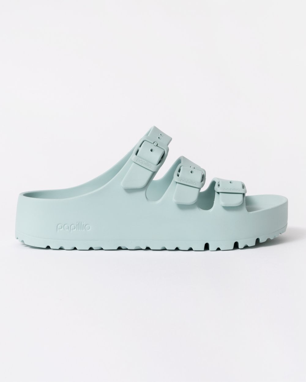 Birkenstock Papillio Florida Womens EVA Platform Sandals - Surf Green