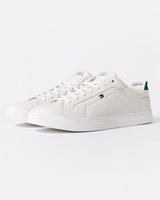 Tommy Hilfiger Icon Court Pin Perforated Mens Trainer