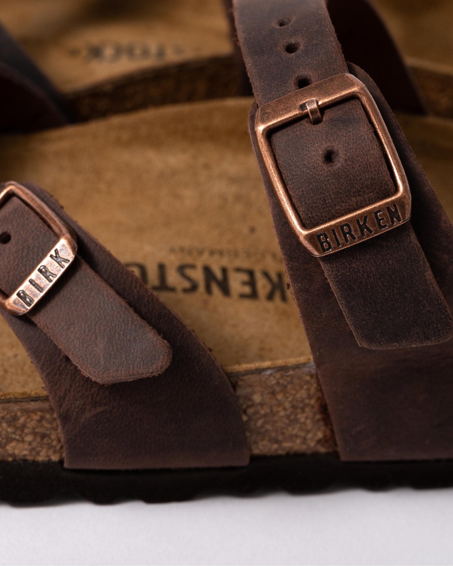 Birkenstock Mayari Oiled Nubuck Womens Sandals - Habana