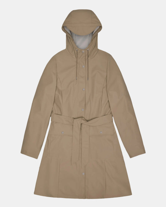 Rains Curve Womens Jacket - 133 Beige