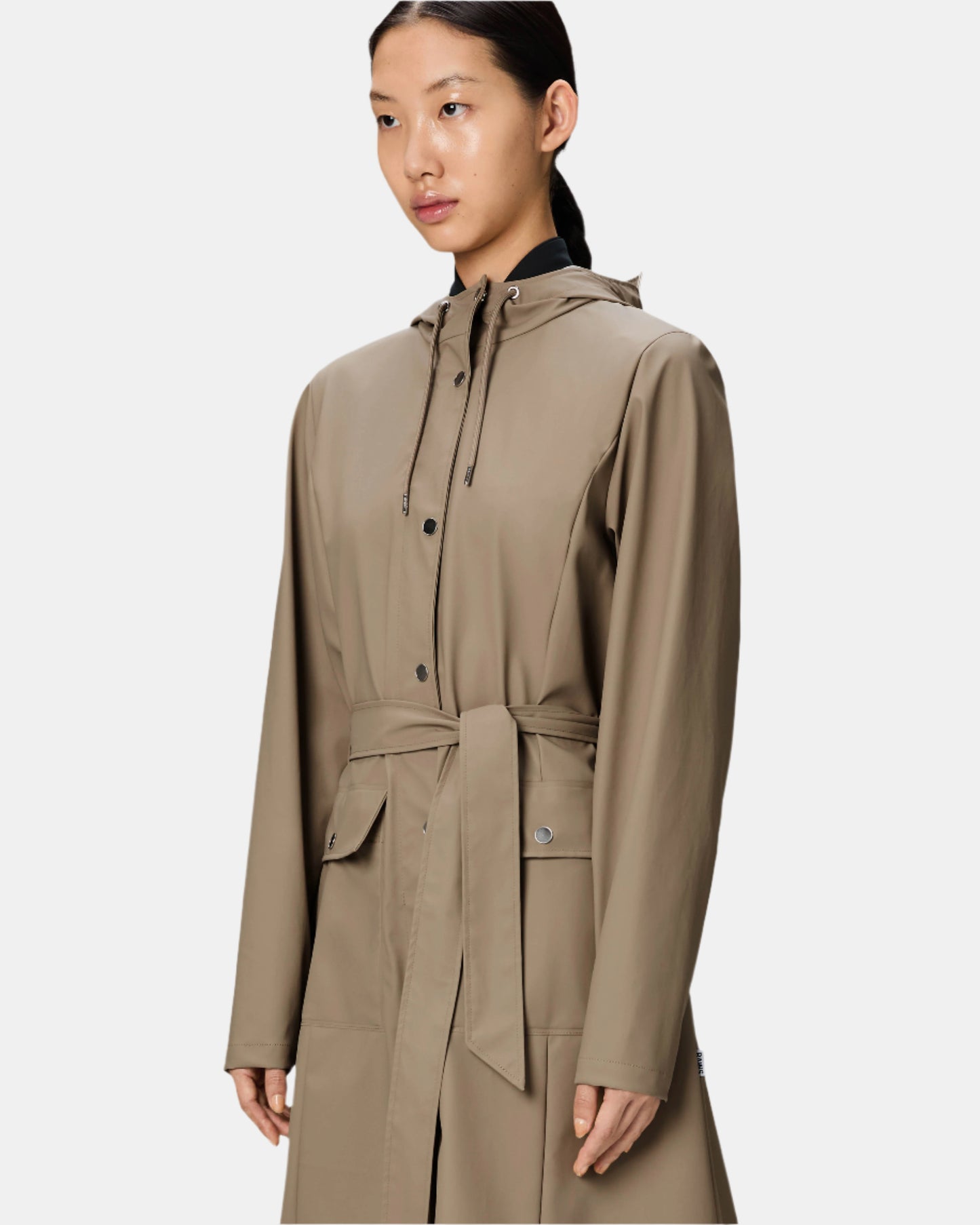 Rains Curve Womens Jacket - 133 Beige