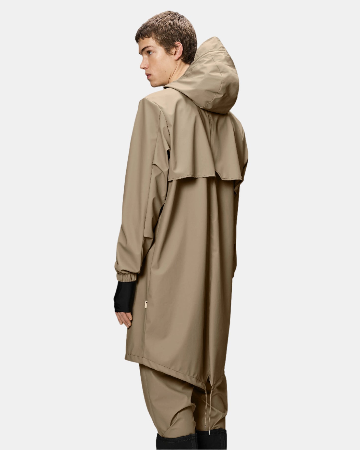 Rains Unisex Fishtail Parka - 133 Beige