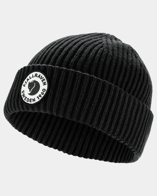 Fjallraven 1960 Lite Logo Beanie - Black 550