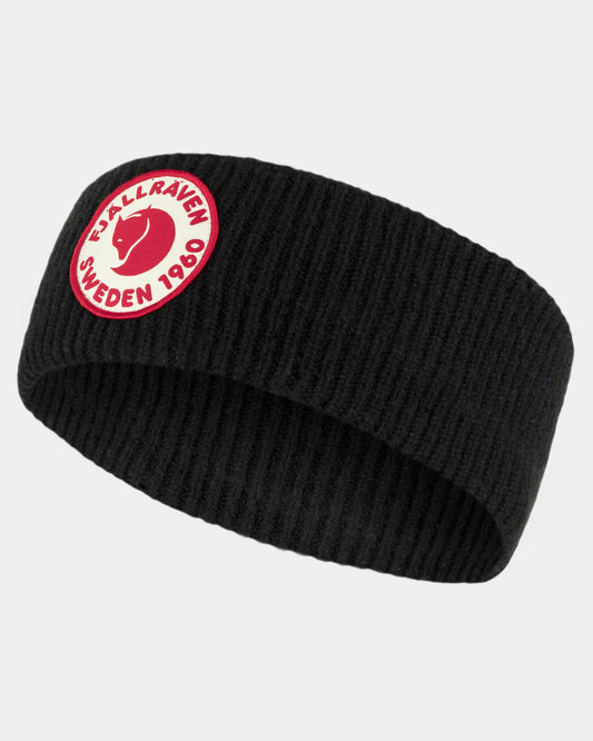 Fjallraven 1960 Logo Headband - Black 550