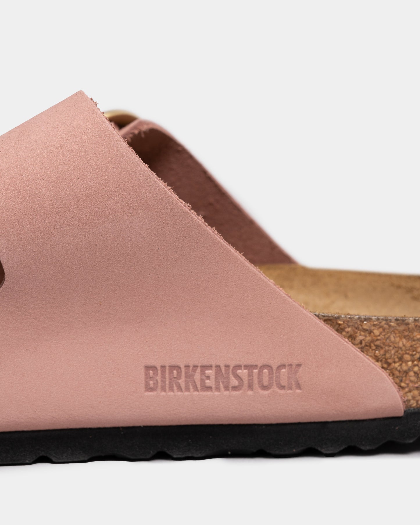 Birkenstock Arizona Big Buckle Nubuck Womens Sandals - Old Rose