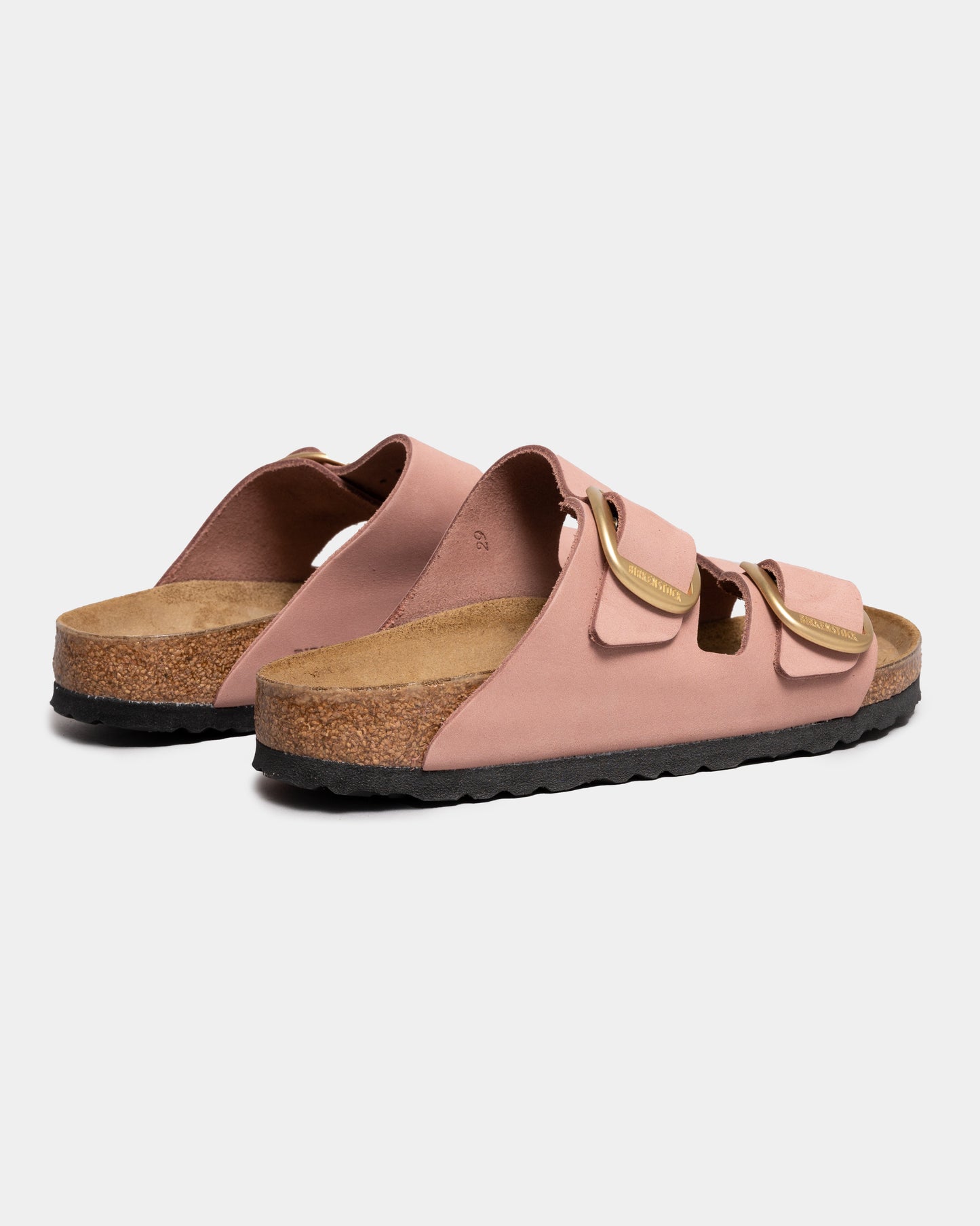 Birkenstock Arizona Big Buckle Nubuck Womens Sandals - Old Rose