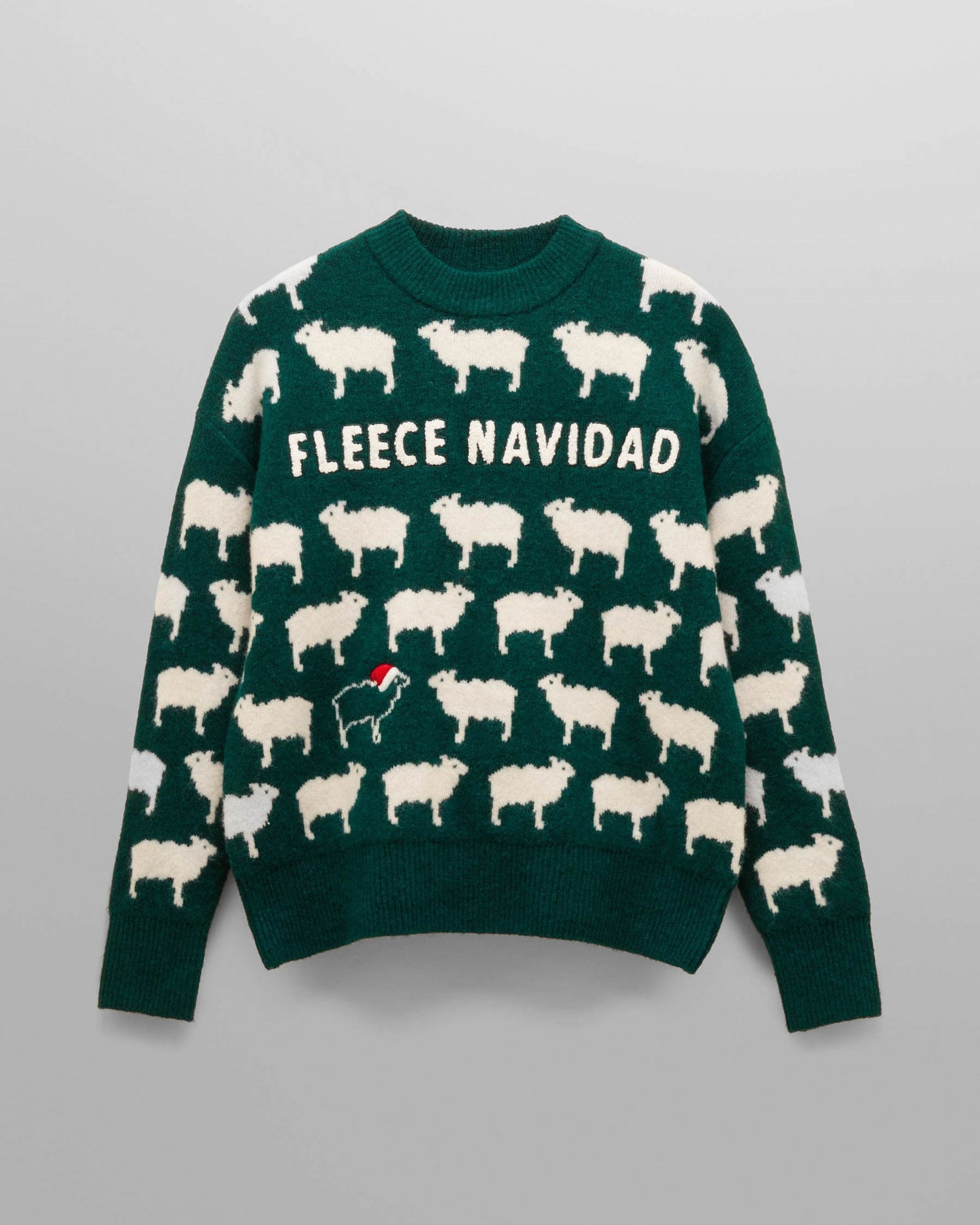 Joules Womens Sheep Jumper - Green
