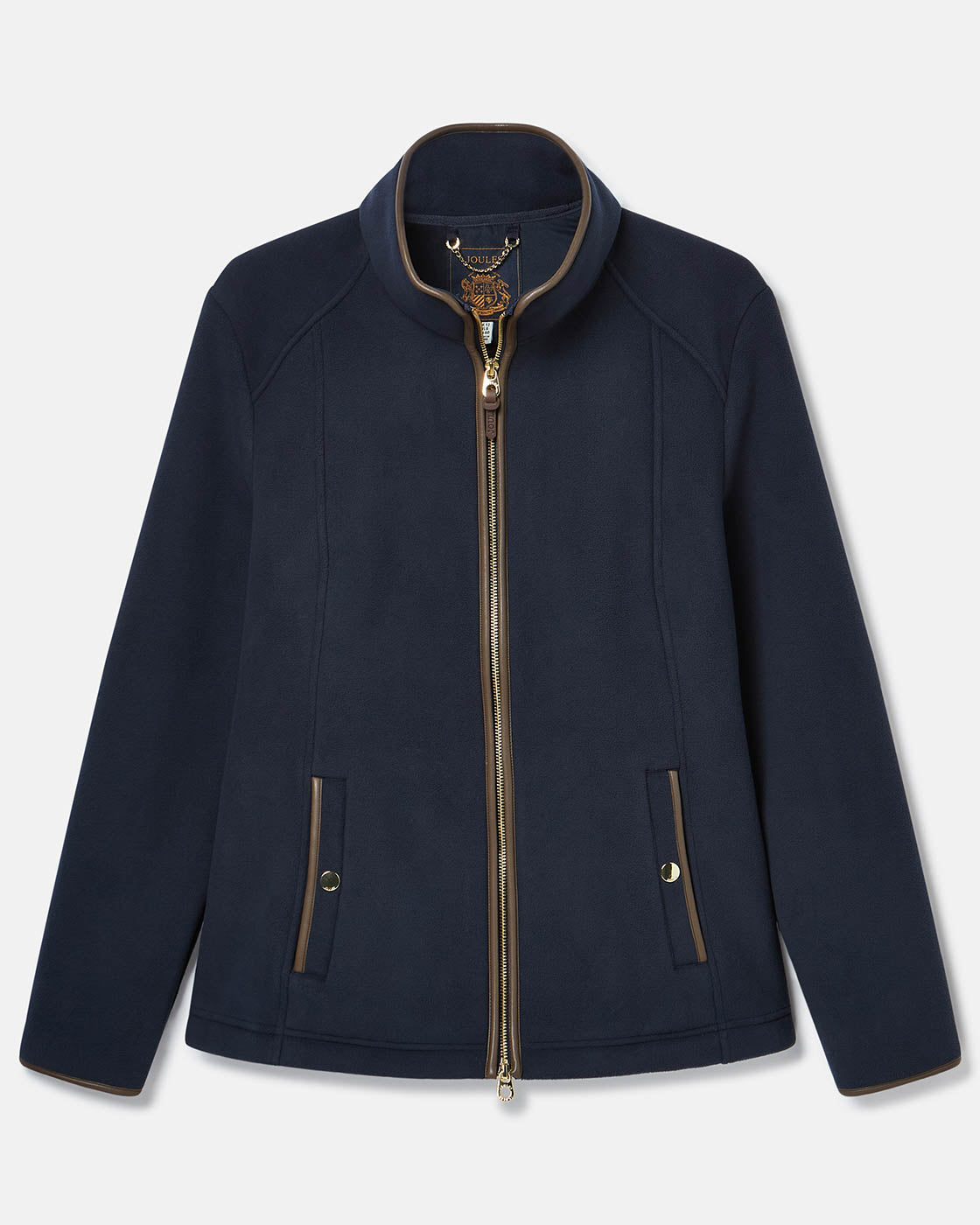 Joules Heritage Full Zip Womens Fleece - Navy