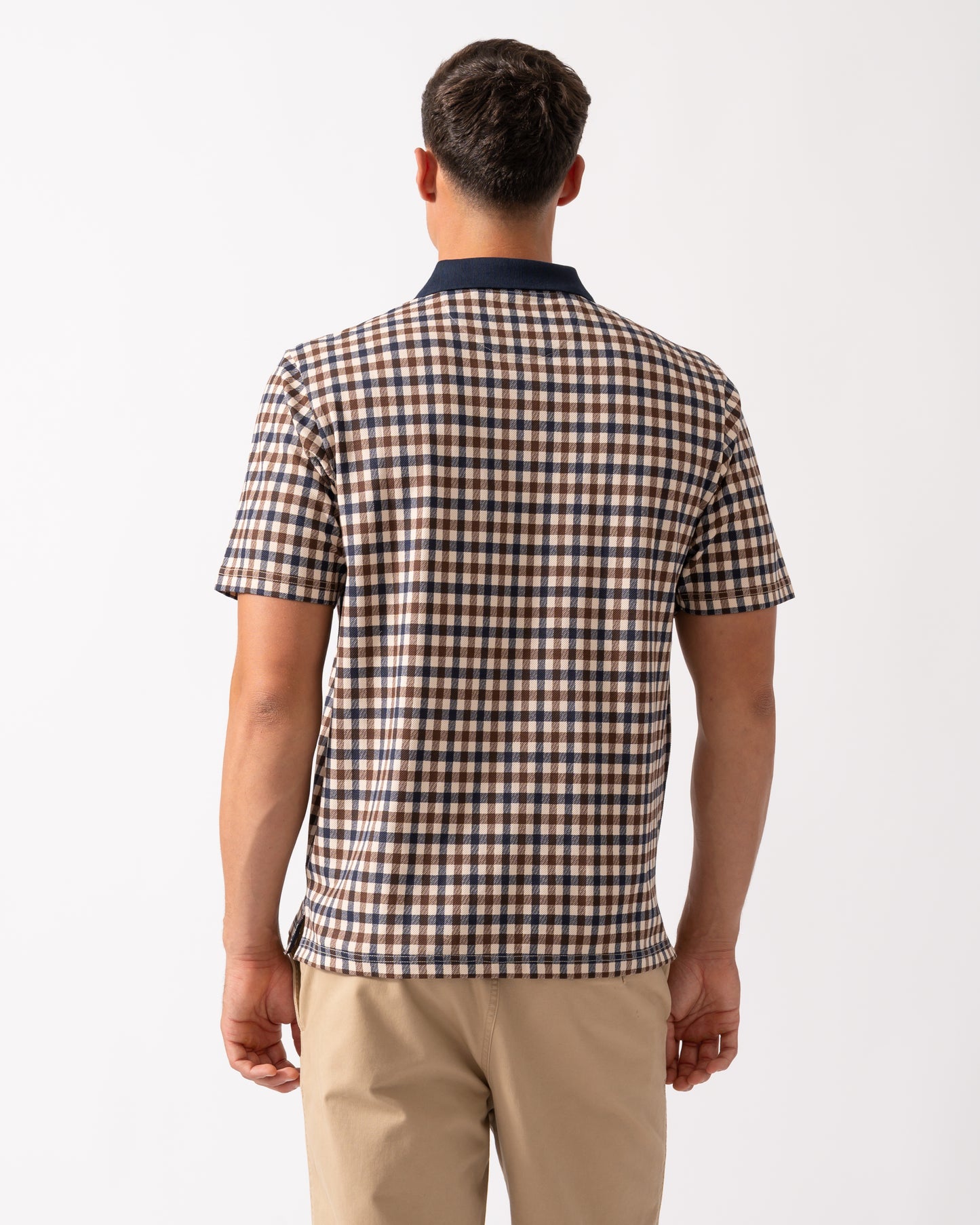 Aquascutum Mens Iconic Polo - Navy 11
