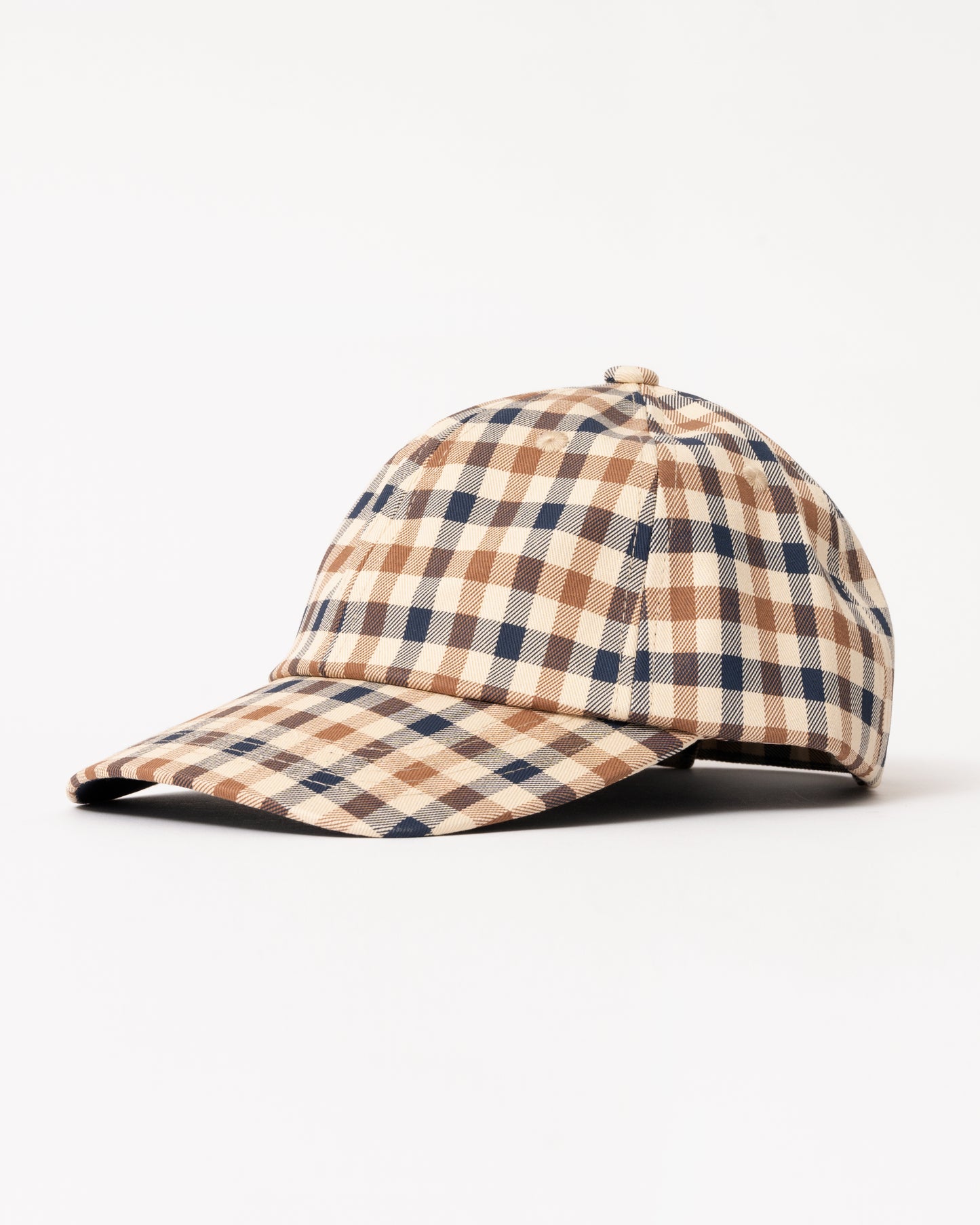 Aquascutum Merino Baseball Cap - Club Check 28