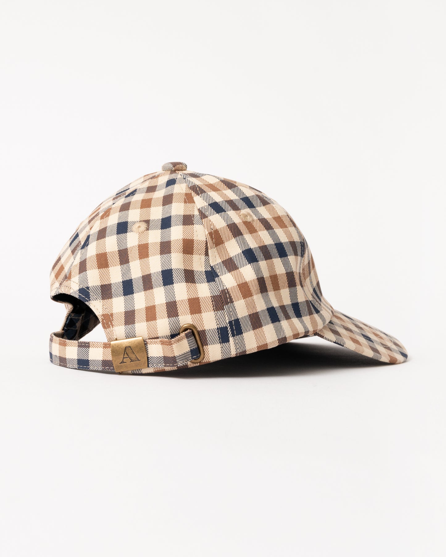 Aquascutum Merino Baseball Cap - Club Check 28