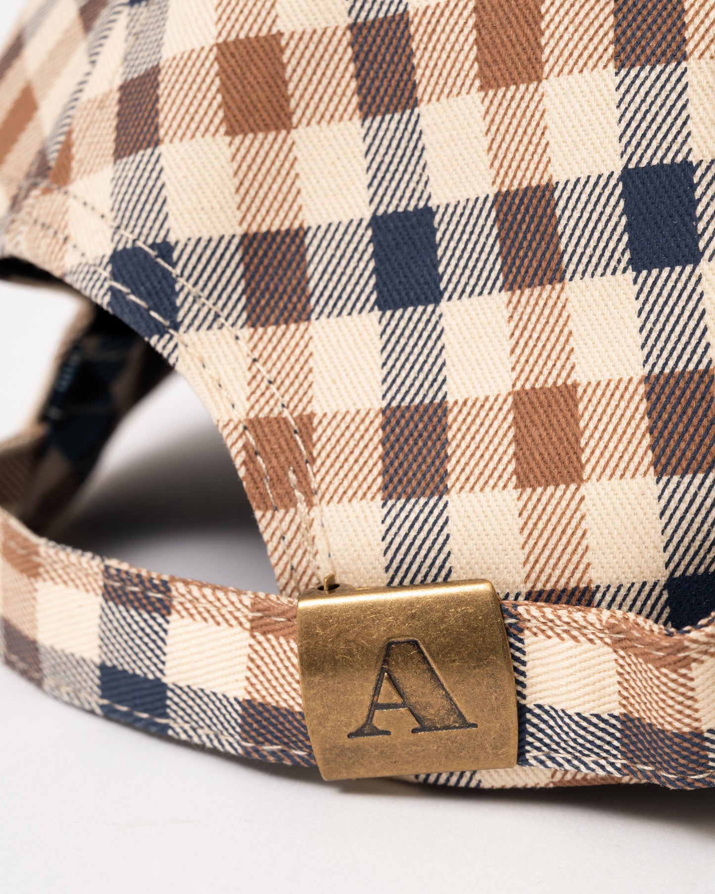 Aquascutum Merino Baseball Cap - Club Check 28