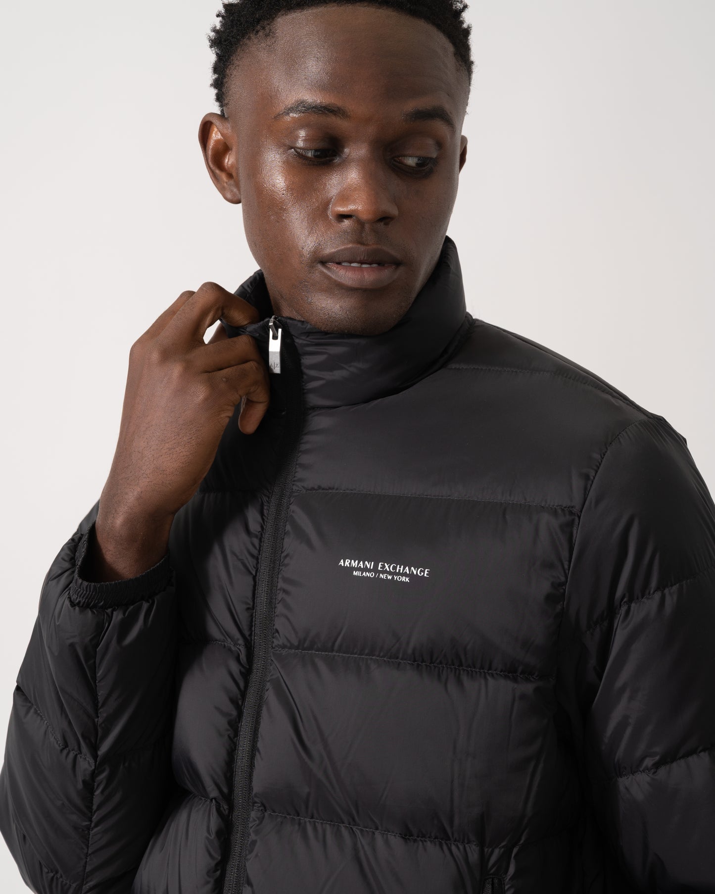 Armani Exchange Mens Down Jacket XM001575-AF16927 - Black UC001