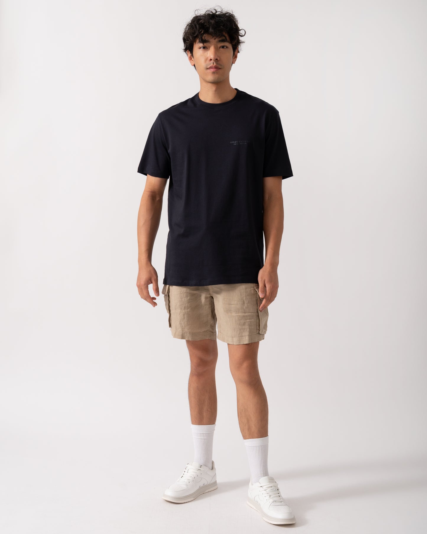 Armani Exchange Mens T-Shirt XM001281-AF10361 - Deep Navy UB101