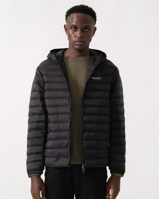 Armani Exchange Mens Down Jacket XM001577-AF16927 - Black UC001