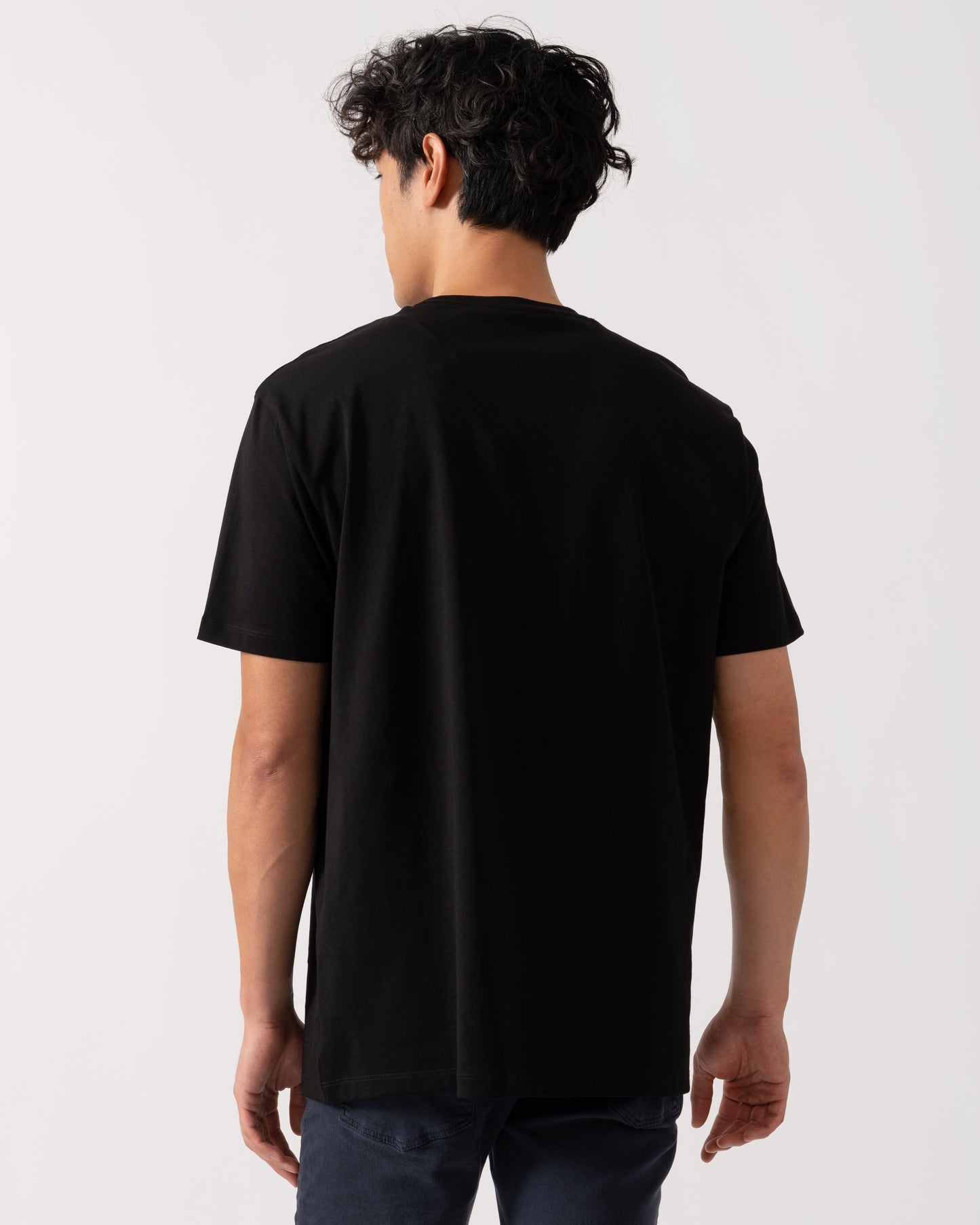Armani Exchange Mens T-Shirt XM001281-AF10361 - Black UC001