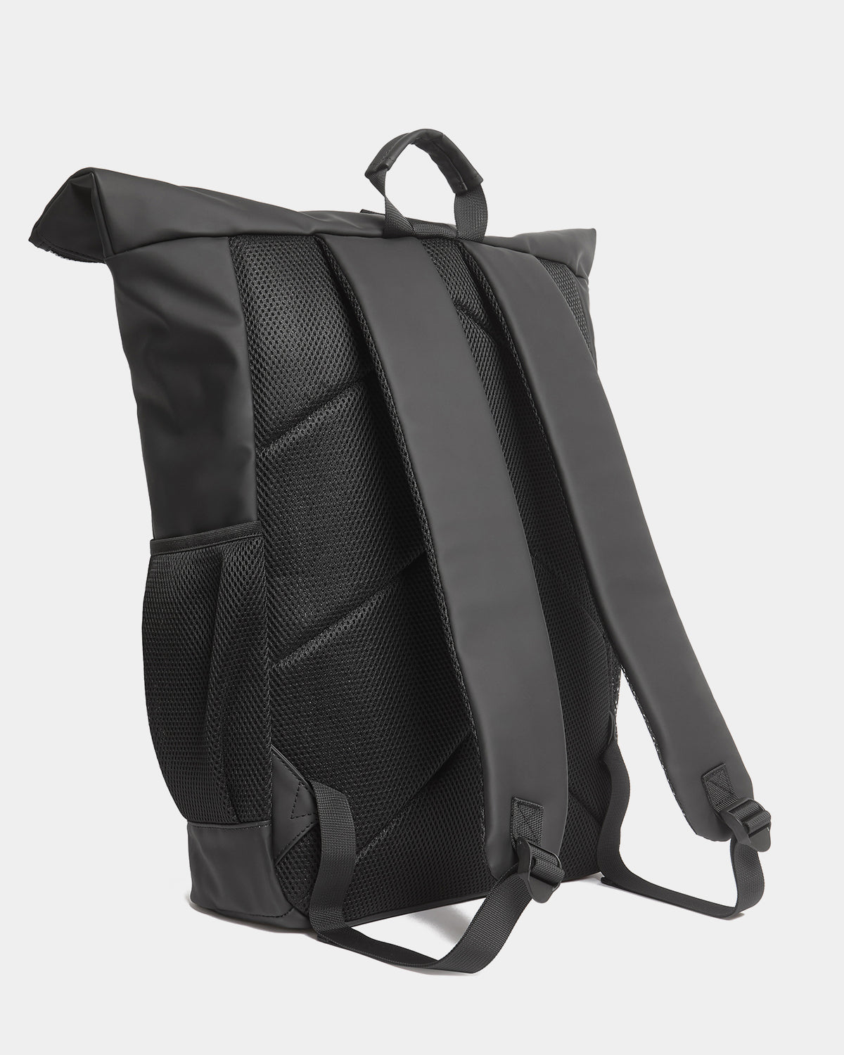 Lyle & Scott Weather Resistant Roll Top Bag - Z865 Jet Black