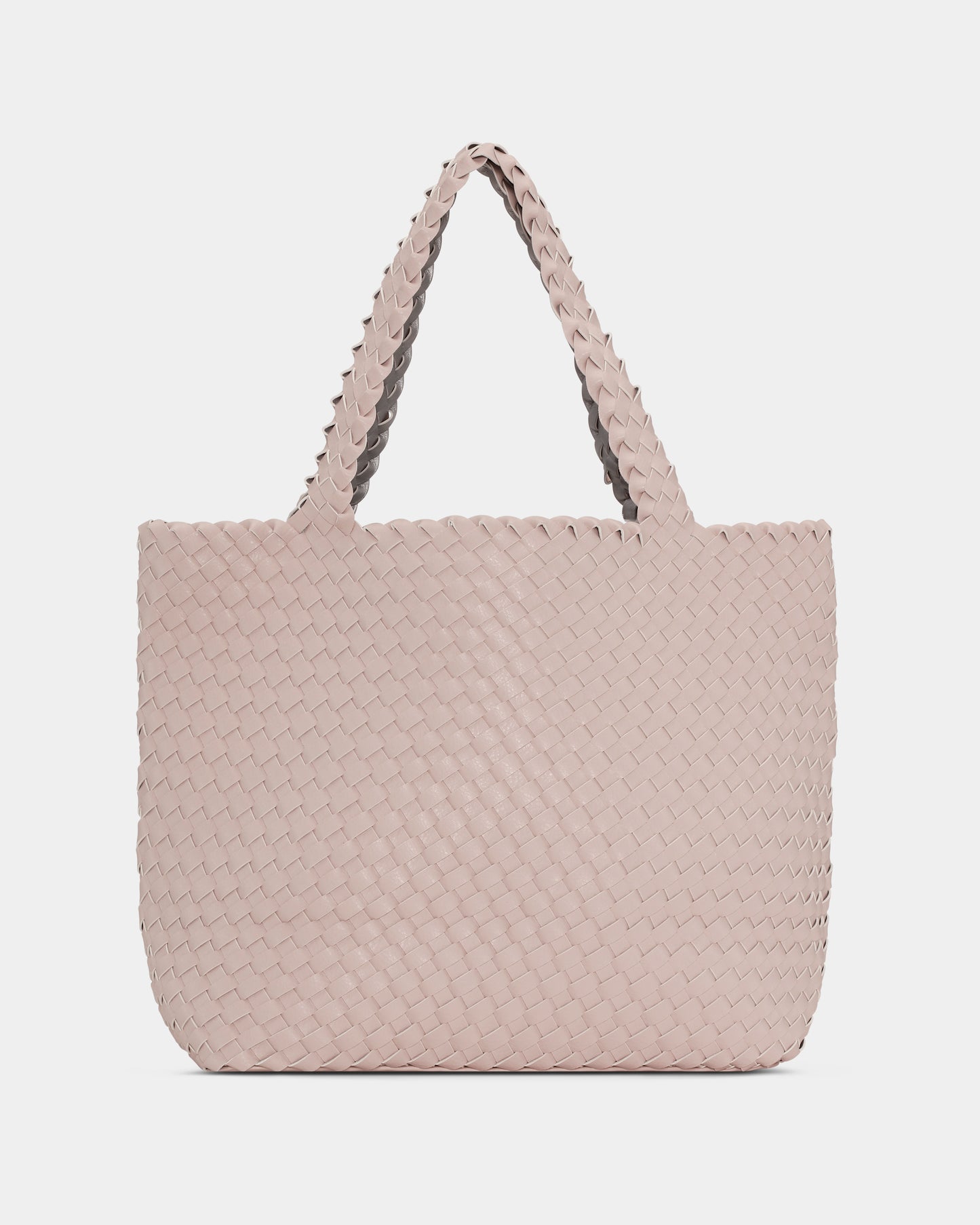 Ilse Jacobsen Reversable Womens Braided Shopper - Rose Silver 320710