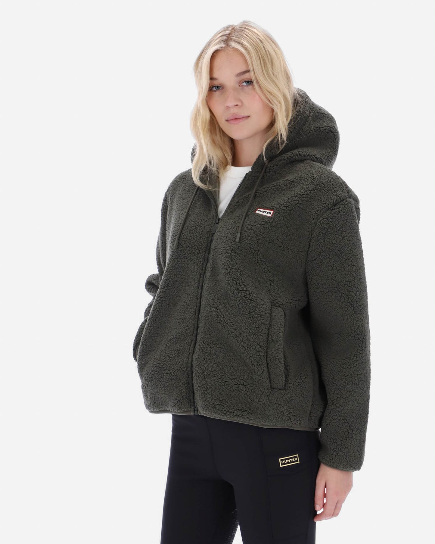 Hunter Bonelle Womens Borg Fleece Jacket - Kambaba