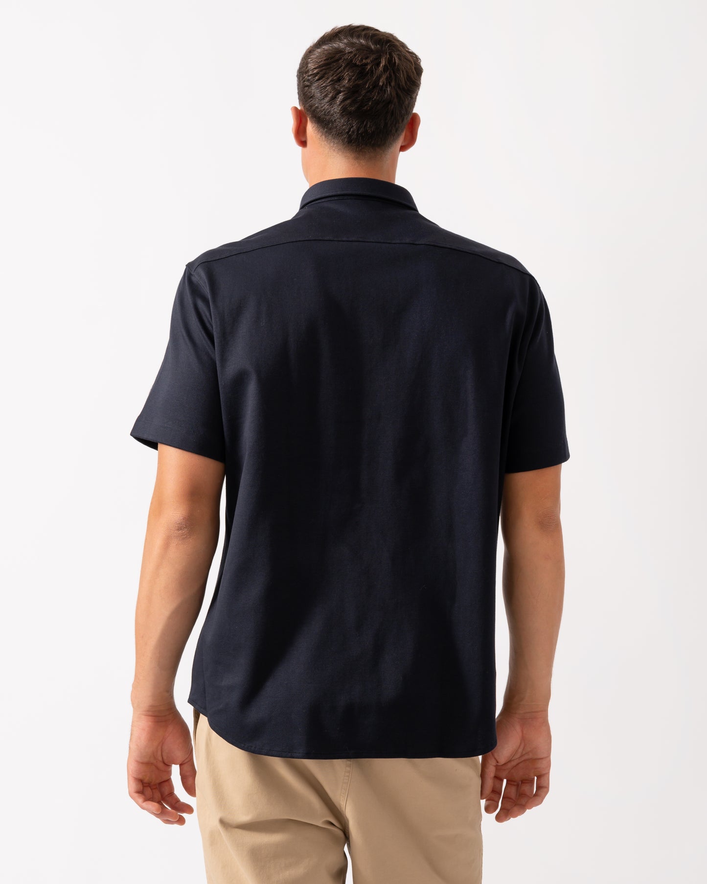 BOSS Green B_Motion Mens Short Sleeve Shirt 50544784 - Dark Blue 402