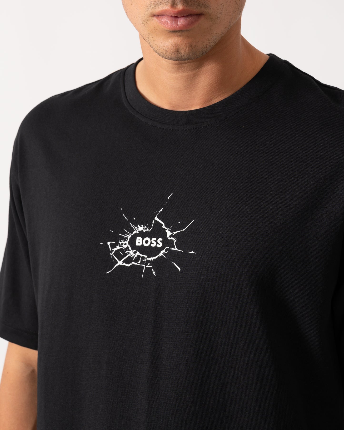 BOSS Orange Voyage Mens T-Shirt - Black 001