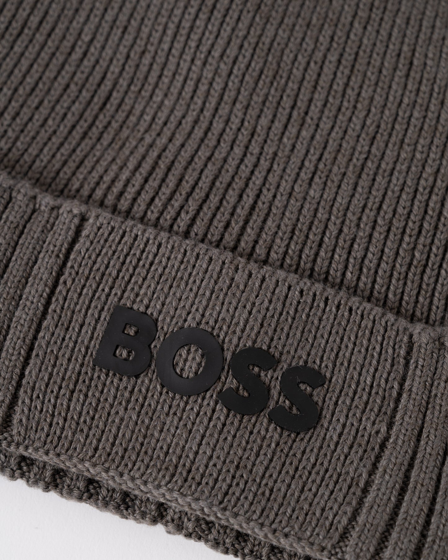 BOSS Green Asic-X Mens Beanie - Light/Pastel Grey 056