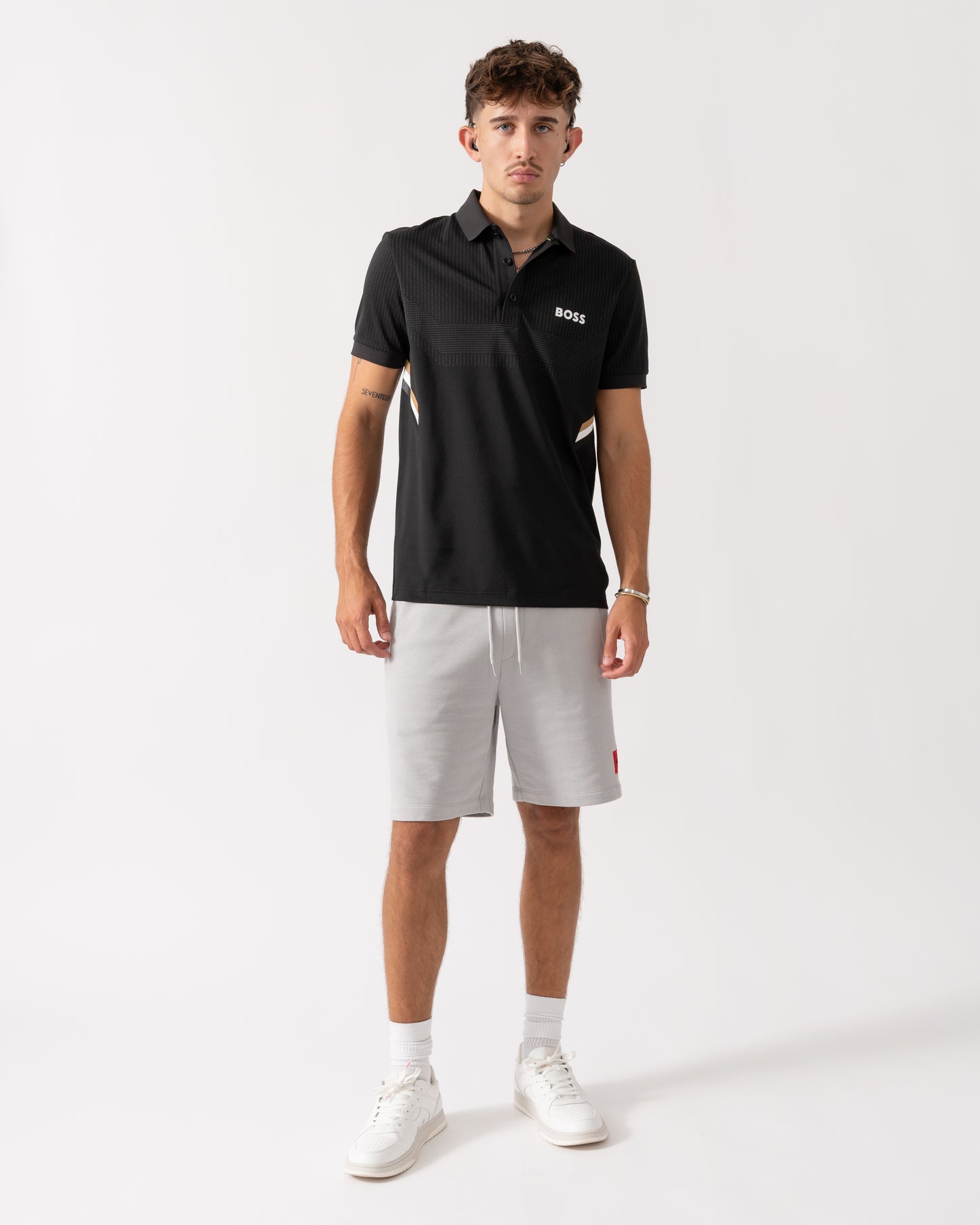 BOSS Green Paule TOC Mens Polo Shirt - Black 001