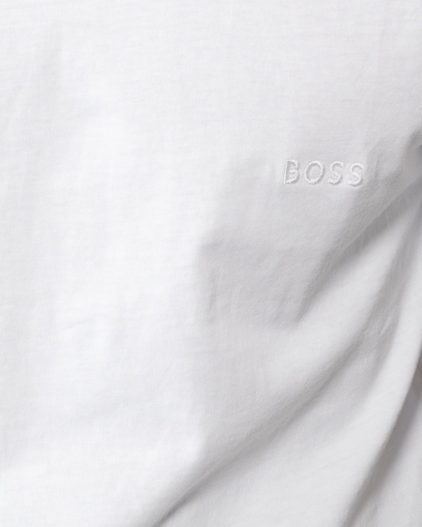 BOSS Orange 3 Pack Classic Regular Fit Crew Neck Mens T-Shirts NOS - White 100