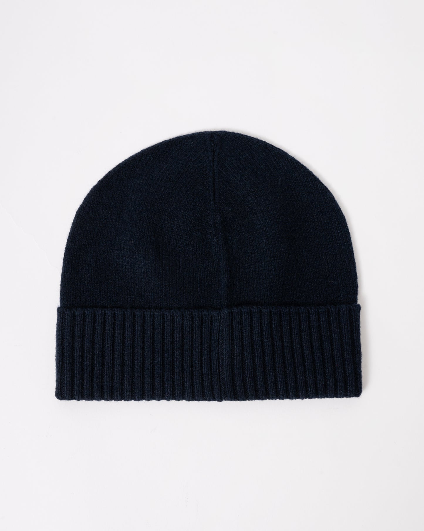 BOSS Orange Akaio R Mens Beanie with Logo Label - Dark Blue 404