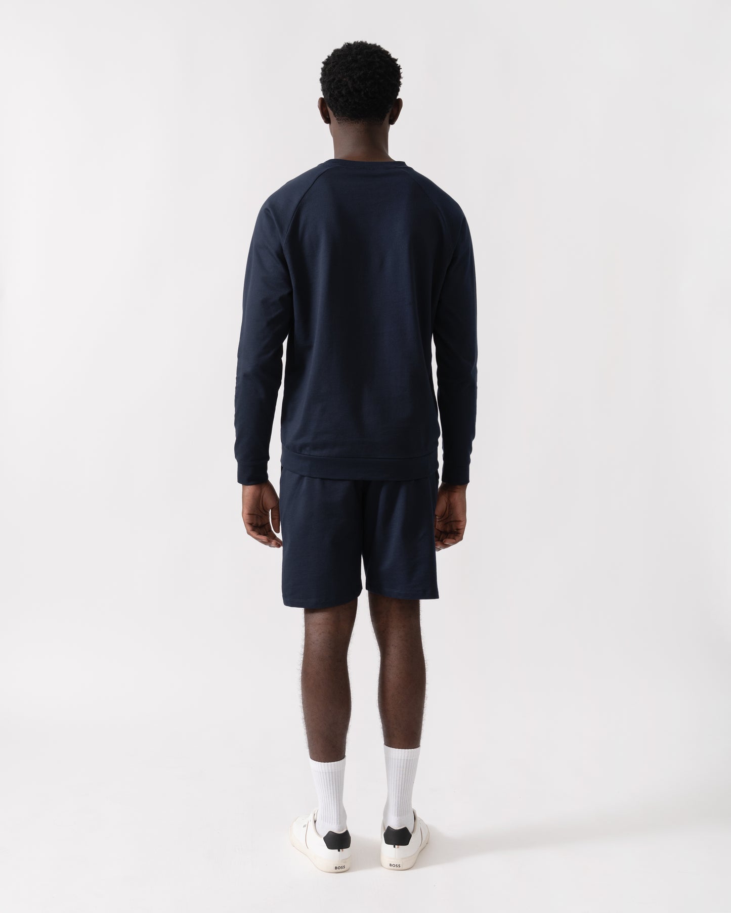 BOSS Orange Authentic Mens Loungewear Sweatshirt 50545558 - Dark Blue 403