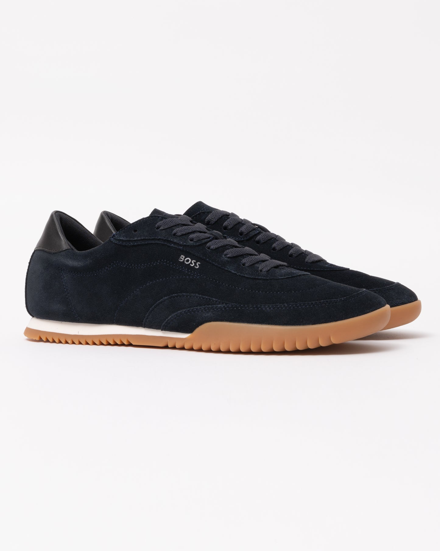 BOSS Orange Careton_Lowp_sd Mens Trainers 50548707 - Dark Blue 401