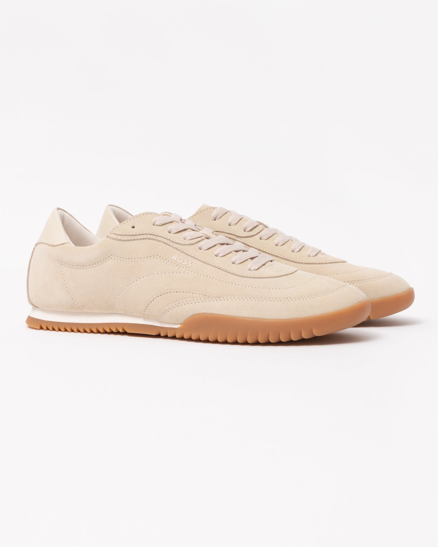 BOSS Orange Careton_Lowp_sd Mens Trainers 50548707 - Open White 131