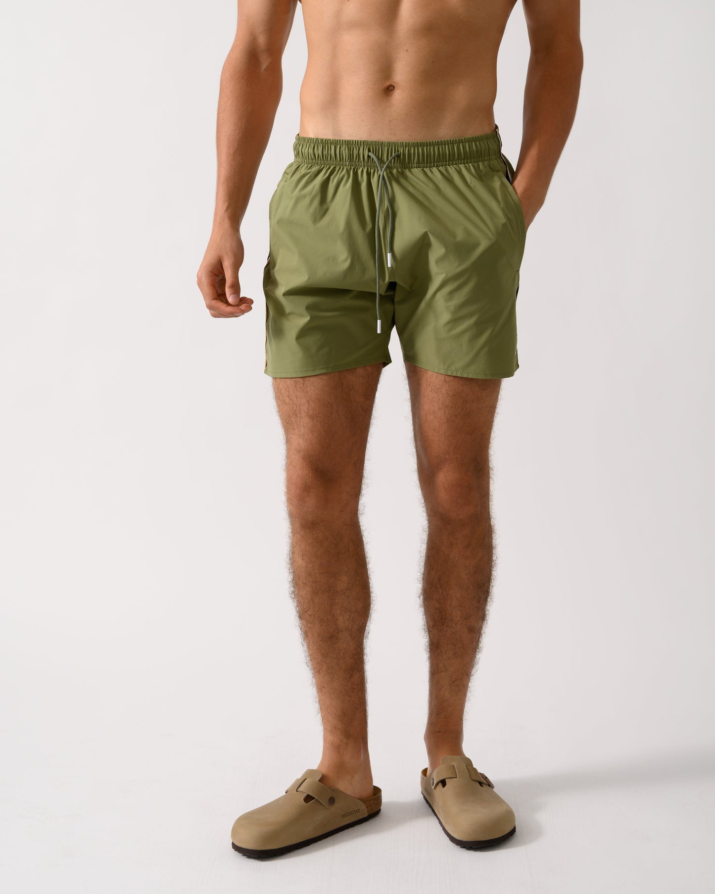 BOSS Orange Iconic Mens Swim Shorts - Medium Green 311