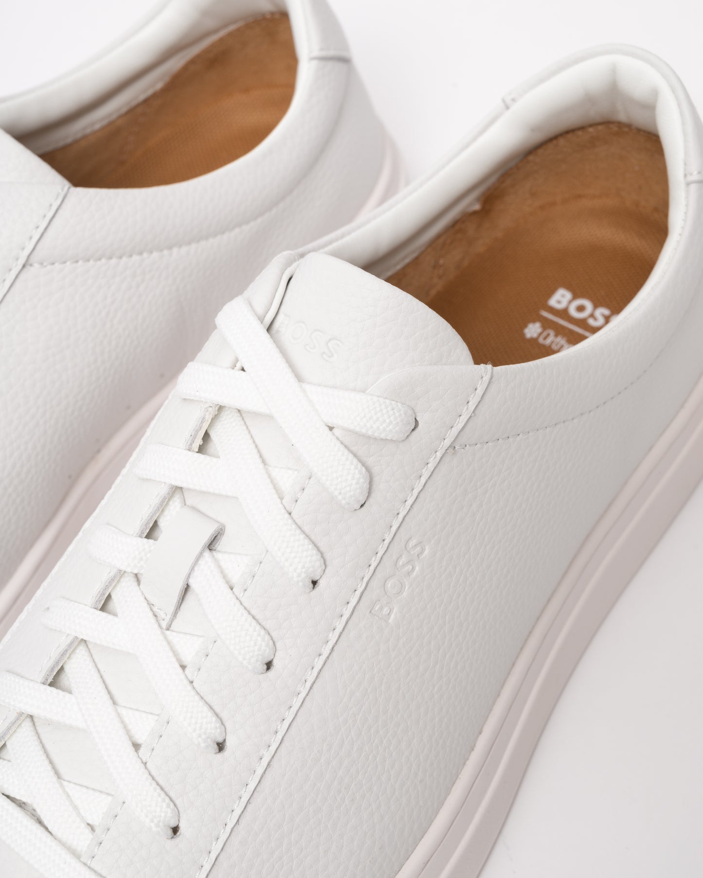 BOSS Orange Kieran_Tenn_algr Mens Trainers - Natural 102