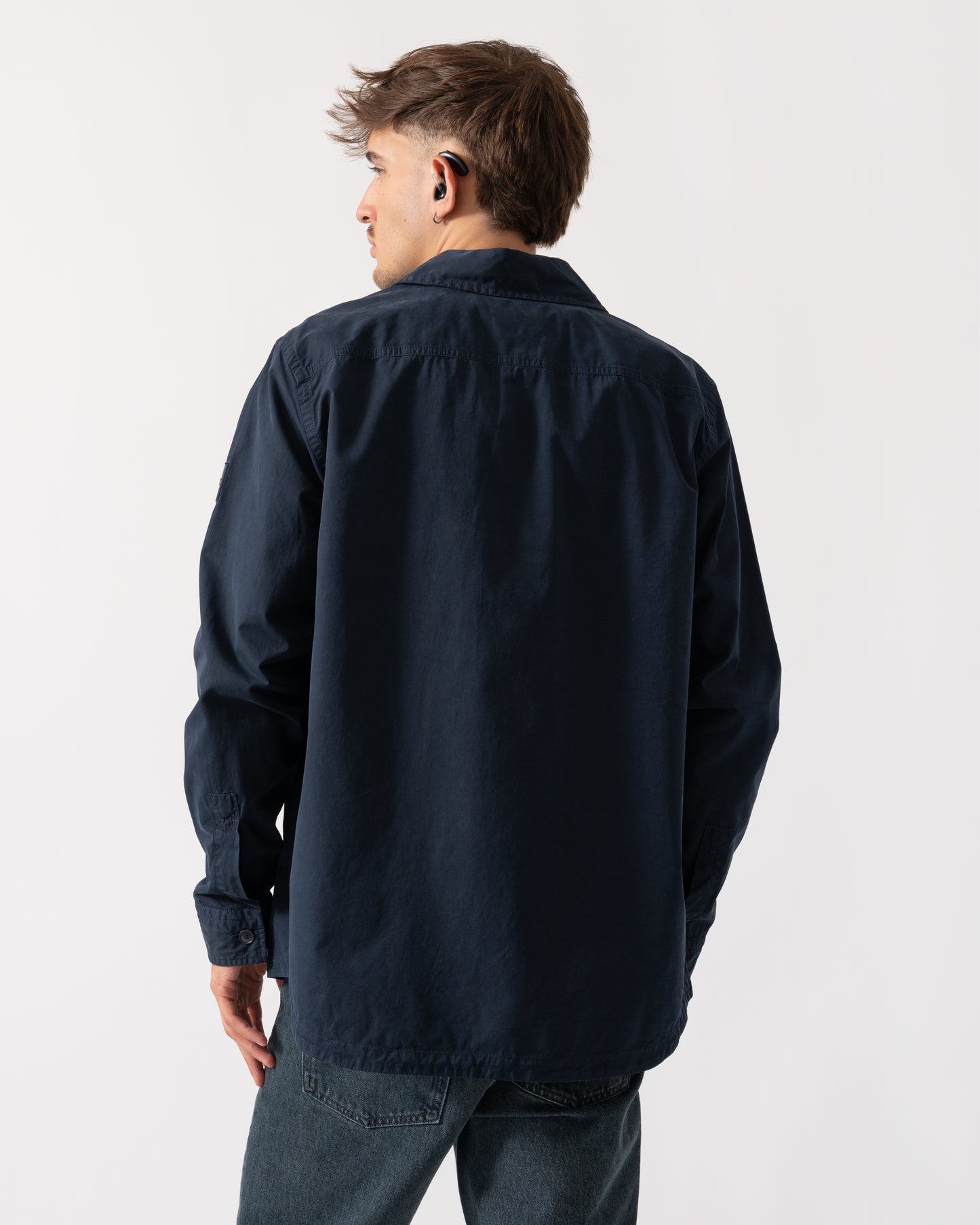 BOSS Orange Locky 2 Mens Overshirt 50543519 - Dark Blue 404